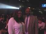 Jackie Sunshine Smith and Durban Mayor Obed Mlaba at ICC Durban concert.JPG