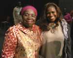 South Africa Minister of Home Affairs Dr. N C Dlamini Zuma and Jackie Sunshine Smith in Durban SA.JPG
