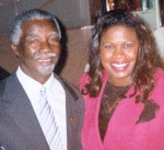 South Africa President Thabo Mbeki and Jackie Smith in Durban South Africa.jpg