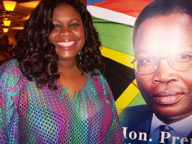 Jackie Smith at KZN Premier Sbu Ndebele reception.JPG