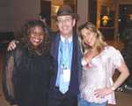 Jackie Sunshine Smith and Bernard Roos with Marolo at Bell vs Mormeck PARIS.JPG