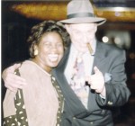 Bert Randolph Sugar & Jackie Sunshine Smith at Holyfield-Lewis Weigh-in Las Vegas.jpg