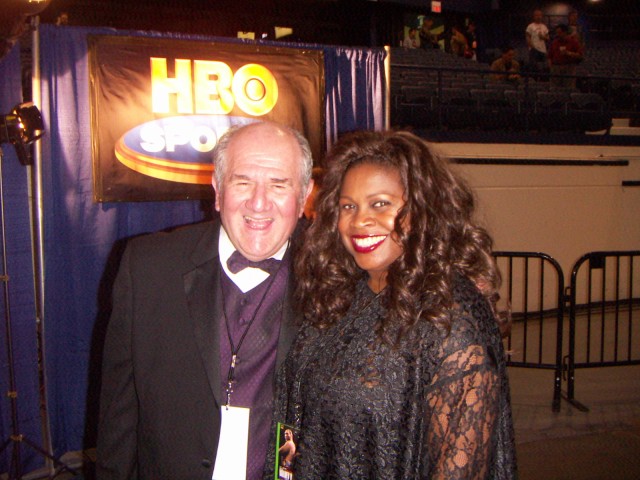 Harold Lederman and Jackie Sunshine Smith at Valuev vs Barrett in Chicago.JPG