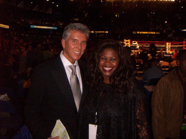 Michael Buffer and Jackie Sunshine Smith at Valuev vs Barrett.JPG