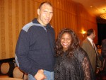 Nikolai Valuev and Jackie Sunshine Smith at Don King postfight party Chicago.JPG