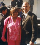Jackie Sunshine Smith & Mayor Bill Campbell at Jesse Hill Jr Street Naming Ceremony Atlanta.jpg