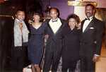 Butch Lewis with Jackie Sunshine Smith, Michael Spinks, Maurice Blocker and Joyce Jones in Atlantic City at Tyson fight!