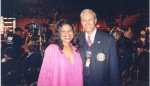 Jackie Smith & Dr. Calvin Inalsingh, Chairman of WBA Medical Advisory Comm at Ringside Ruiz-Jones Las Vegas.jpg