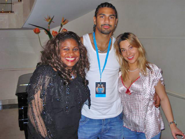 David Haye with Jackie Sunshine Smith and Marci in Paris after Bell vs Mormerck fight.jpg