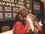 Jackie Sunshine Smith & Don King at Ruiz-Jones Press Conference.jpg