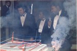 Ali, Eldrin Bell, Don King at DK's birthday bash for Ali in Atlanta after Tubbs-Witherspoon.jpg