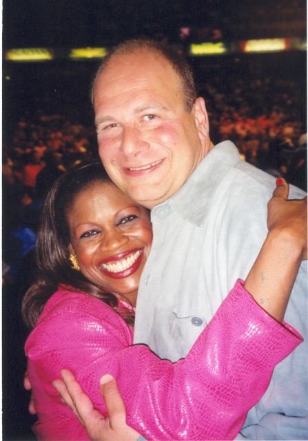 Jackie Sunshine Smith & Lou DiBella at Vernon Forrest-Shane Mosely rematch Indianapolis.jpg