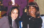 Nina Ahlin & Jackie Sunshine Smith at Vernon Forrest public workout at CNN Center Atlanta.jpg