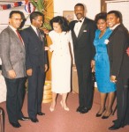 Rev Charles Williams, John Bailey, Tonya Parker, Michael Spinks, Jackie Smith, Butch Lewis at  Atlanta Recption for Jesse Jackson.jpg