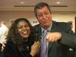 Mayor Patrick Balkany and Jackie Sunshine Smith in Paris, France at Bell vs Mormeck.JPG