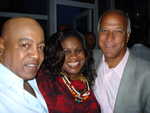 Peabo Bryson with Jackie Sunshine Smith and former Atlanta Mayor Bill Campbell at Peabo Birthday Party.JPG