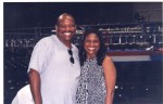 Robert Richie & Jackie Smith at ring setup for Mayorga-Forrest Las Vegas.jpg