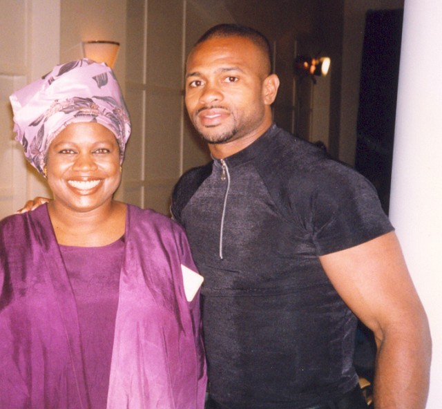 Jackie Sunshine Smith & Roy Jones Jr at Muhammad Ali Reception hosted by  Ambassador of Liberia, Rachel Diggs, and Dr.Walter Young.jpg