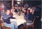 Jackie Sunshine Smith with boxing fans at Spago in Caesars Palace Las Vegas for Ruiz vs Jones.jpg