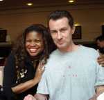 Jackie Sunshine Smith and Thierry Chambefort in Paris Bell vs Mormeck.JPG