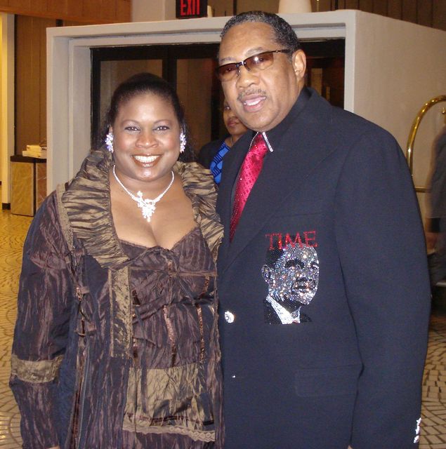 Jackie Sunshine Smith and Dr Bobby Jones at Trumpet Awards in Atlanta.JPG