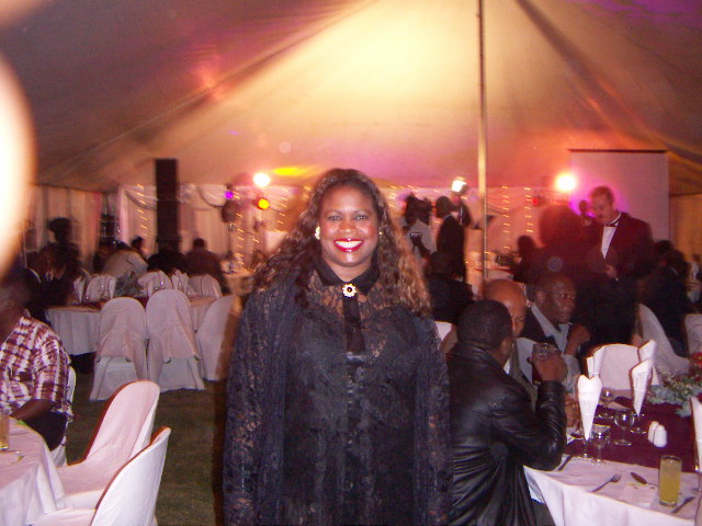 Jackie Sunshine Smith at South Africa Minister of Finance reception The Kingdom.JPG