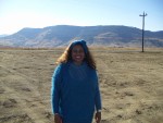 Jackie Sunshine Smith in South Africa countryside.JPG