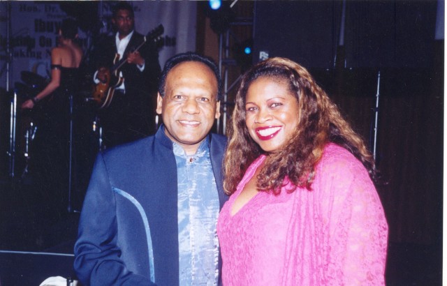 Jackie Sunshine Smith with Vivian Reddy at Sibaya Casino event.jpg