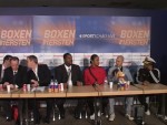 Laila Ali Team at postfight presser Berlin.jpG