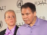 Muhammad Ali and wife Lonnie at UN Press Conf in Berlin.JPg
