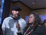 WBA Champ John Ruiz and Jackie Sunshine Smith at prefight presser.JPG